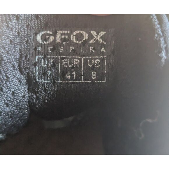 Geox Respira Mens 8 Brown Suede Leather Net Walking Sneakers Gorp main image 7
